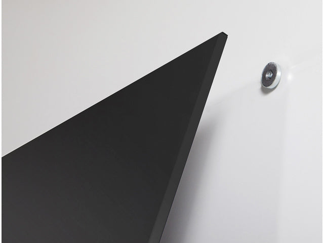 Whiteboard Rocada Skinliquid 100x150cm zwart gelakt