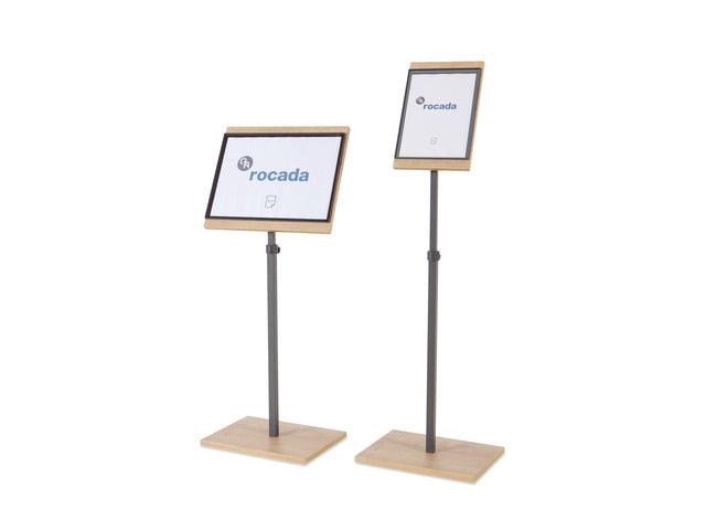 Infostandaard Rocada Natural A3 kantelbaar