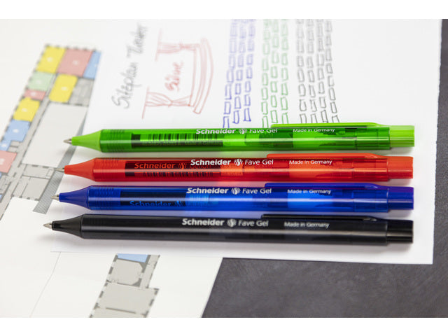 Gelpen Schneider Fave zwart 0.4mm