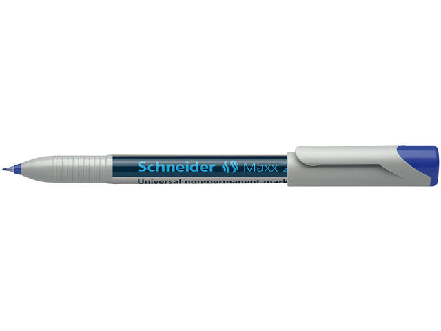 Universele marker Schneider Maxx 221 S non-permanent blauw