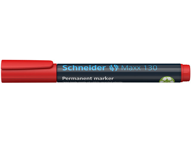 Marker Schneider Maxx 130 permanent rond punt rood