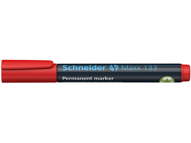 Marker Schneider Maxx 133 permanent beitelpunt rot