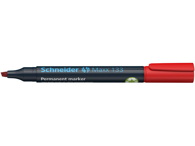 Marker Schneider Maxx 133 permanent beitelpunt rood