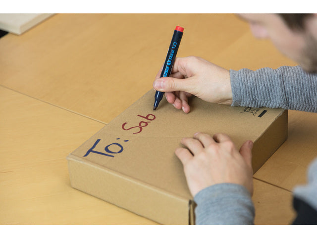 Marker Schneider Maxx 133 permanent beitelpunt rood