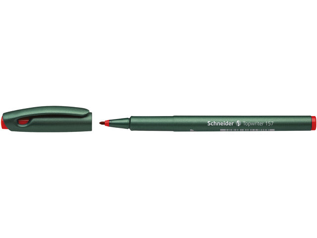 Fineliner Schneider Topwriter 157 0,8 mm rood