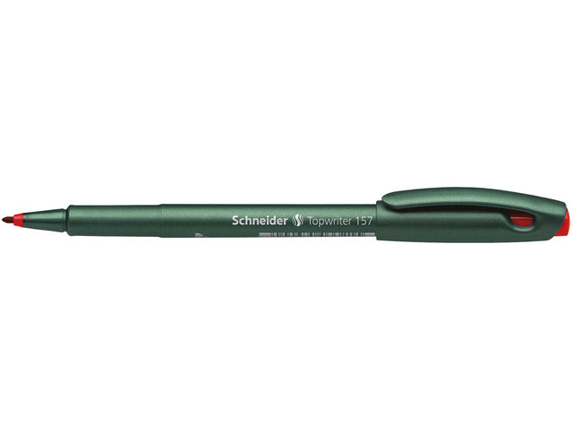 Fineliner Schneider Topwriter 157 0,8 mm rood