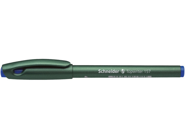 Vezelpen Schneider Topwriter 157 0,8 mm blauw