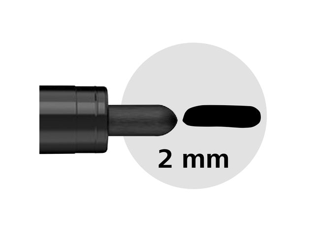 Acryl Marker Schneider Paint-it 310 2mm zwart