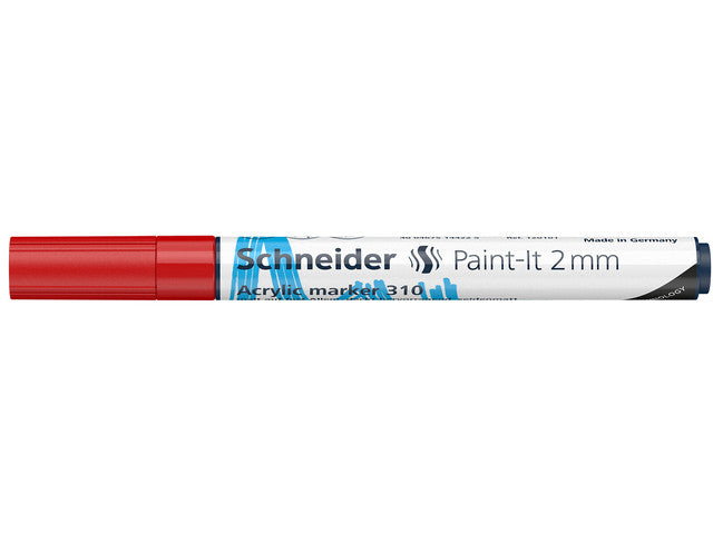 Acryl Marker Schneider Paint-it 310 2mm rot