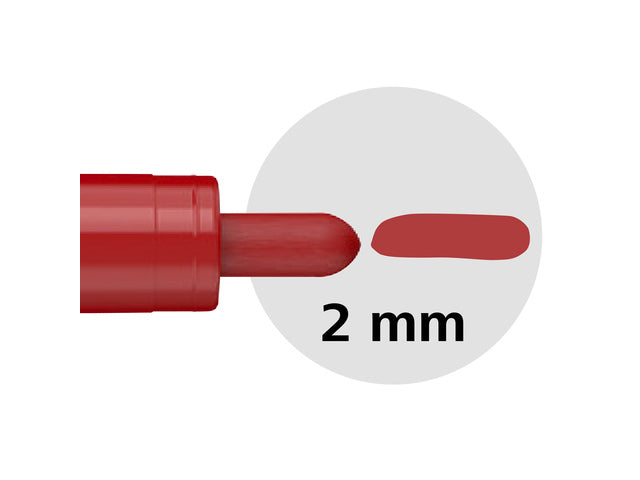 Acryl Marker Schneider Paint-it 310 2mm rood