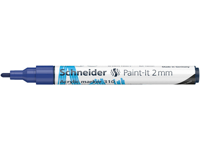 Acrylstift Schneider Paint-it 310 2mm blauw
