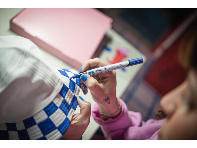 Acrylstift Schneider Paint-it 310 2mm blauw