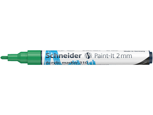 Acrylstift Schneider Paint-it 310 2mm groen