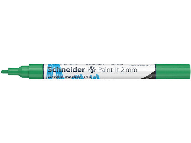 Acrylstift Schneider Paint-it 310 2mm groen