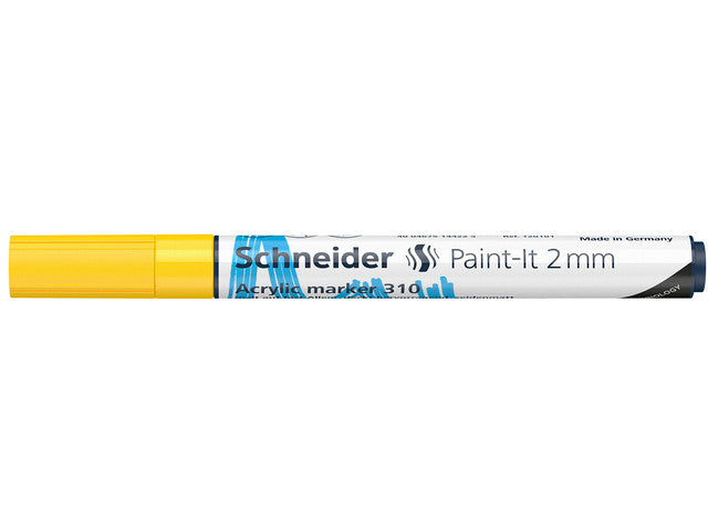 Acrylstift Schneider Paint-it 310 2mm geel
