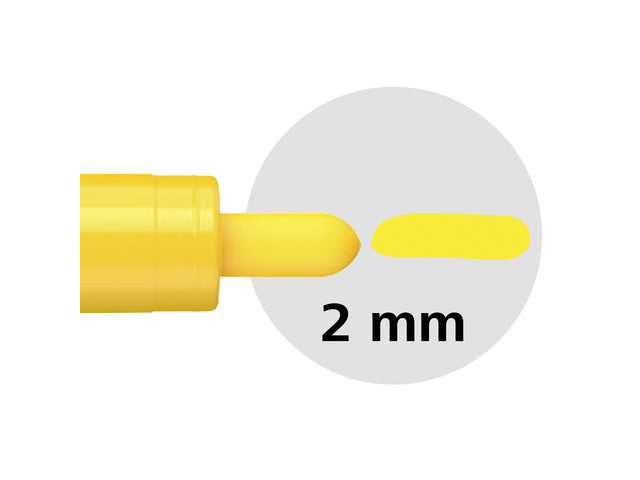 Acrylstift Schneider Paint-it 310 2mm geel