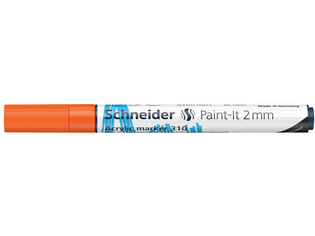 Acrylstift Schneider Paint-it 310 2mm oranje