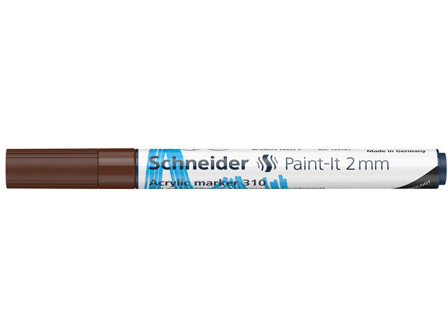 Acryl Marker Schneider Paint-it 310 2mm braun