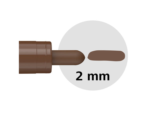 Acryl Marker Schneider Paint-it 310 2mm bruin