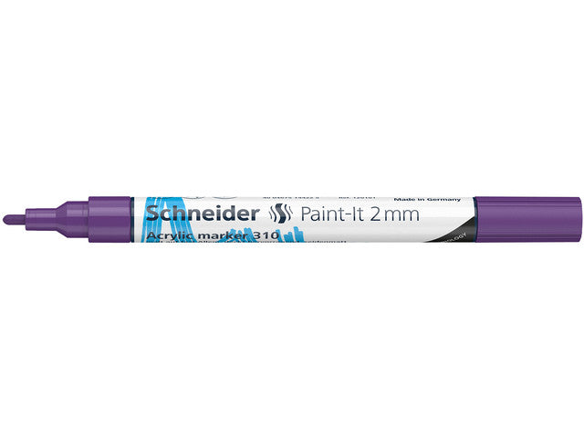 Acryl Marker Schneider Paint-it 310 2mm paars