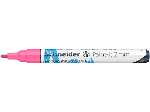 Acryl Marker Schneider Paint-it 310 2mm roze