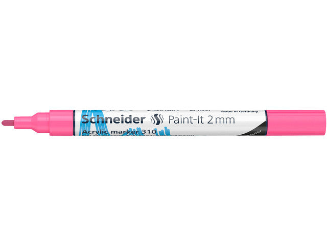 Acryl Marker Schneider Paint-it 310 2mm roze