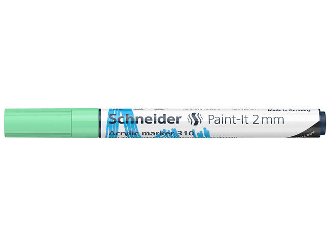 Acryl Marker Schneider Paint-it 310 2mm pastelgroen