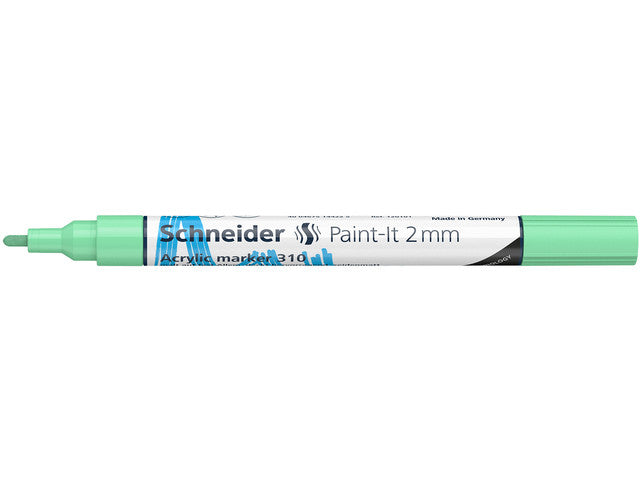 Acryl Marker Schneider Paint-it 310 2mm pastelgroen