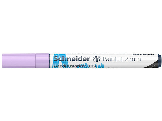 Acryl Marker Schneider Paint-it 310 2mm pastell lila