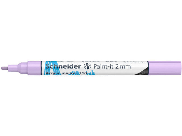Acryl Marker Schneider Paint-it 310 2mm pastel lila