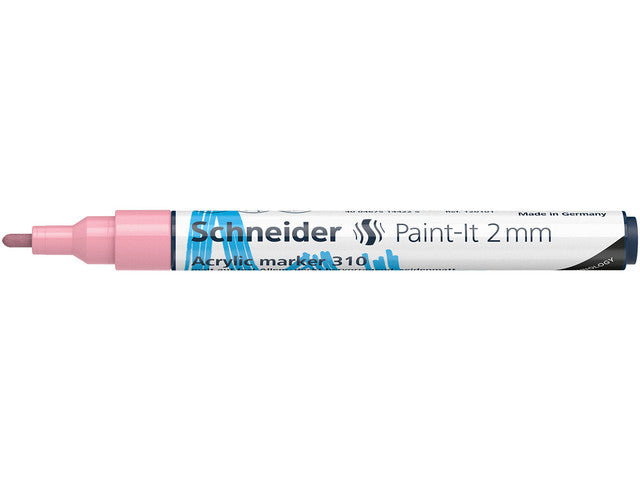 Acryl Marker Schneider Paint-it 310 2mm pastelroze