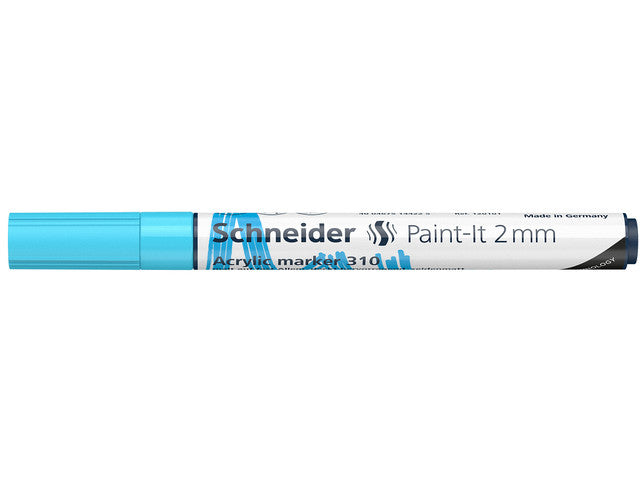 Acryl Marker Schneider Paint-it 310 2mm pastelblauw