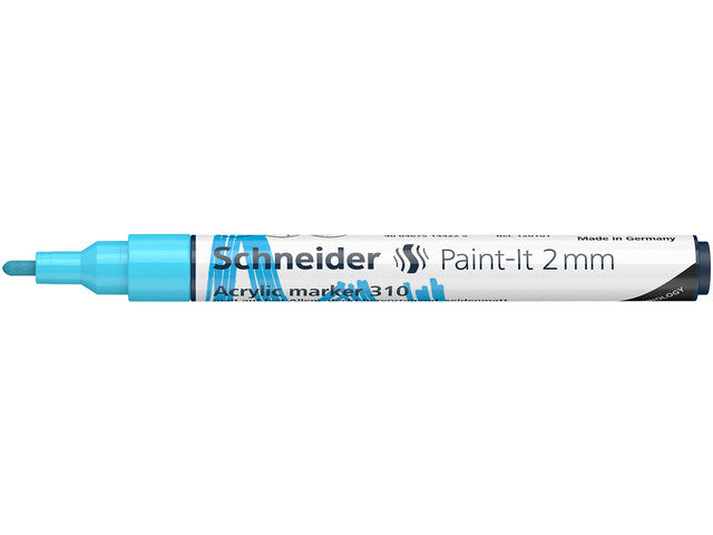 Acryl Marker Schneider Paint-it 310 2mm pastelblauw
