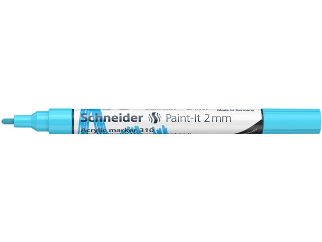 Acryl Marker Schneider Paint-it 310 2mm pastelblauw