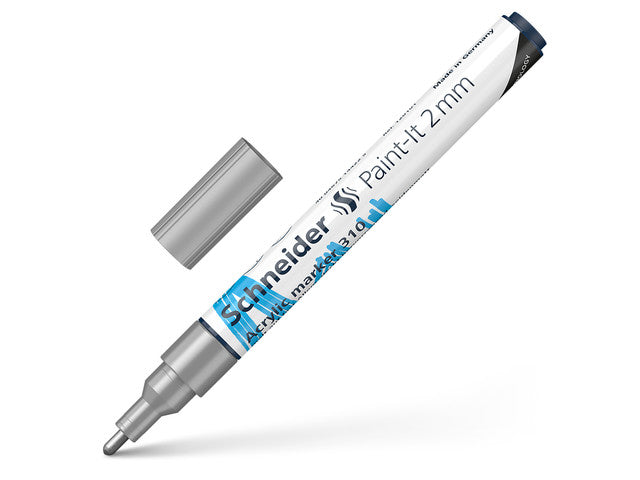 Acrylstift Schneider Paint-it 310 2mm zilver