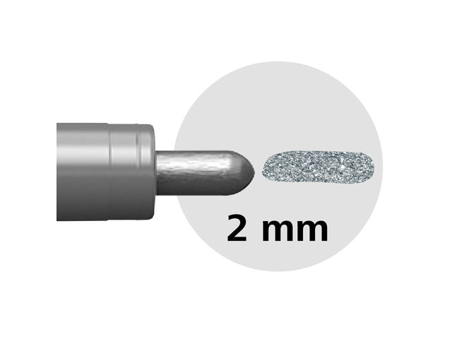 Acrylstift Schneider Paint-it 310 2mm zilver