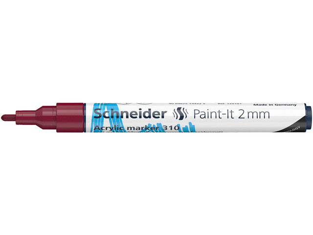 Acryl Marker Schneider Paint-it 310 2mm bordeaux