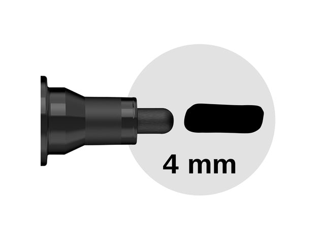 Acryl Marker Schneider Paint-it 320 4mm zwart
