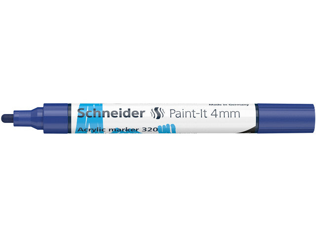 Acrylstift Schneider Paint-it 320 4mm blauw