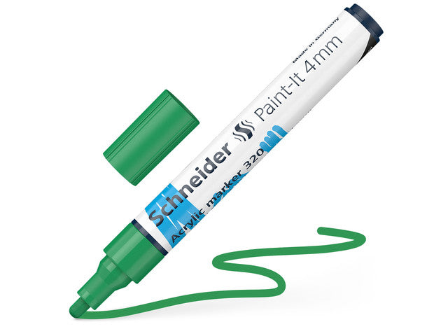 Acrylstift Schneider Paint-it 320 4mm groen