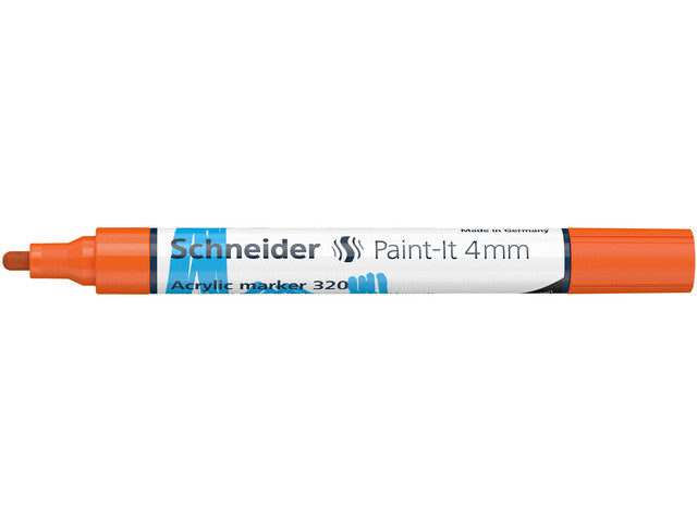 Acrylstift Schneider Paint-it 320 4mm oranje