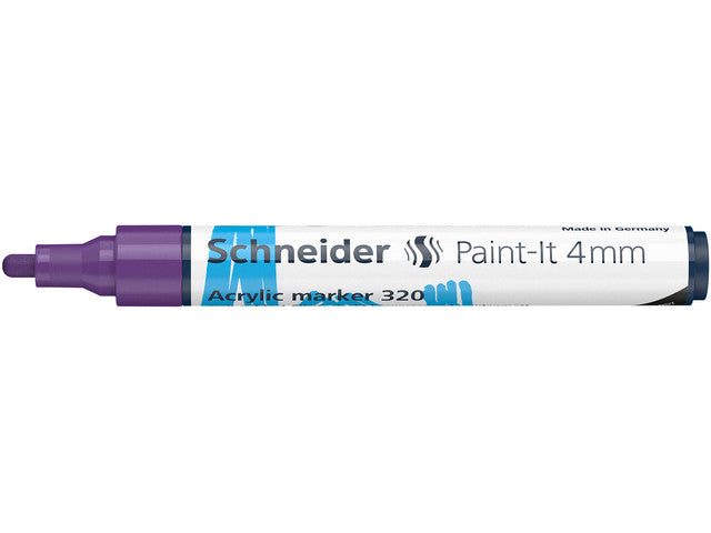Acryl Marker Schneider Paint-it 320 4mm paars