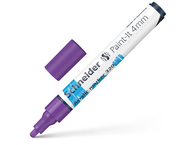 Acryl Marker Schneider Paint-it 320 4mm paars