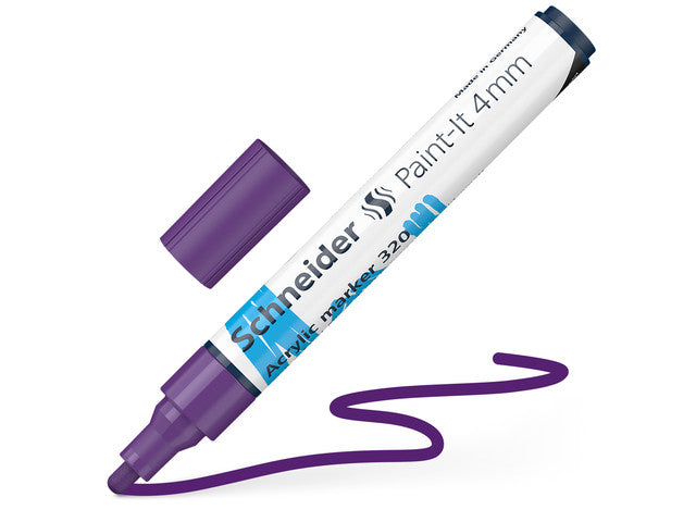 Acryl Marker Schneider Paint-it 320 4mm paars