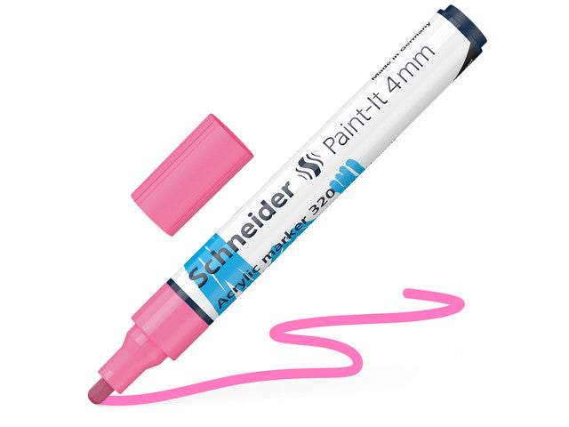 Acryl Marker Schneider Paint-it 320 4mm roze