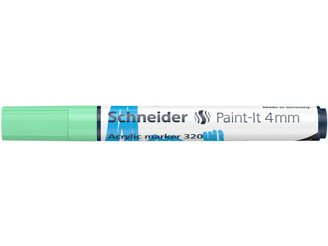 Acryl Marker Schneider Paint-it 320 4mm pastelgroen