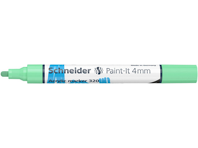 Acryl Marker Schneider Paint-it 320 4mm pastelgroen