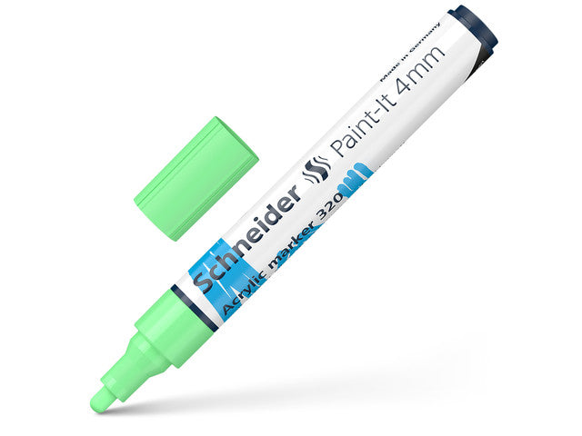 Acryl Marker Schneider Paint-it 320 4mm pastelgroen