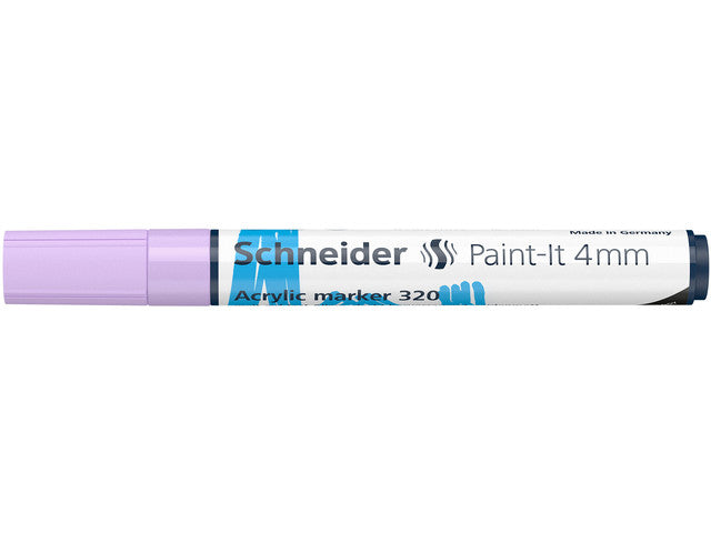 Acryl Marker Schneider Paint-it 320 4mm pastel lila
