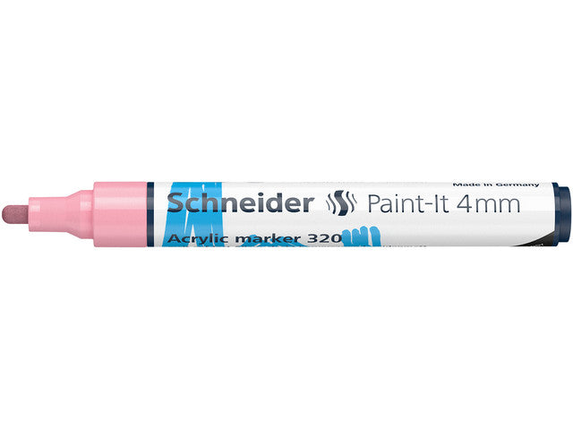 Acryl Marker Schneider Paint-it 320 4mm pastelroze